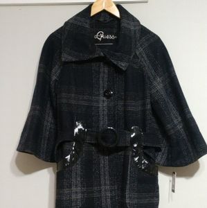 NWT - Women's Guess Wool Coat - Size L